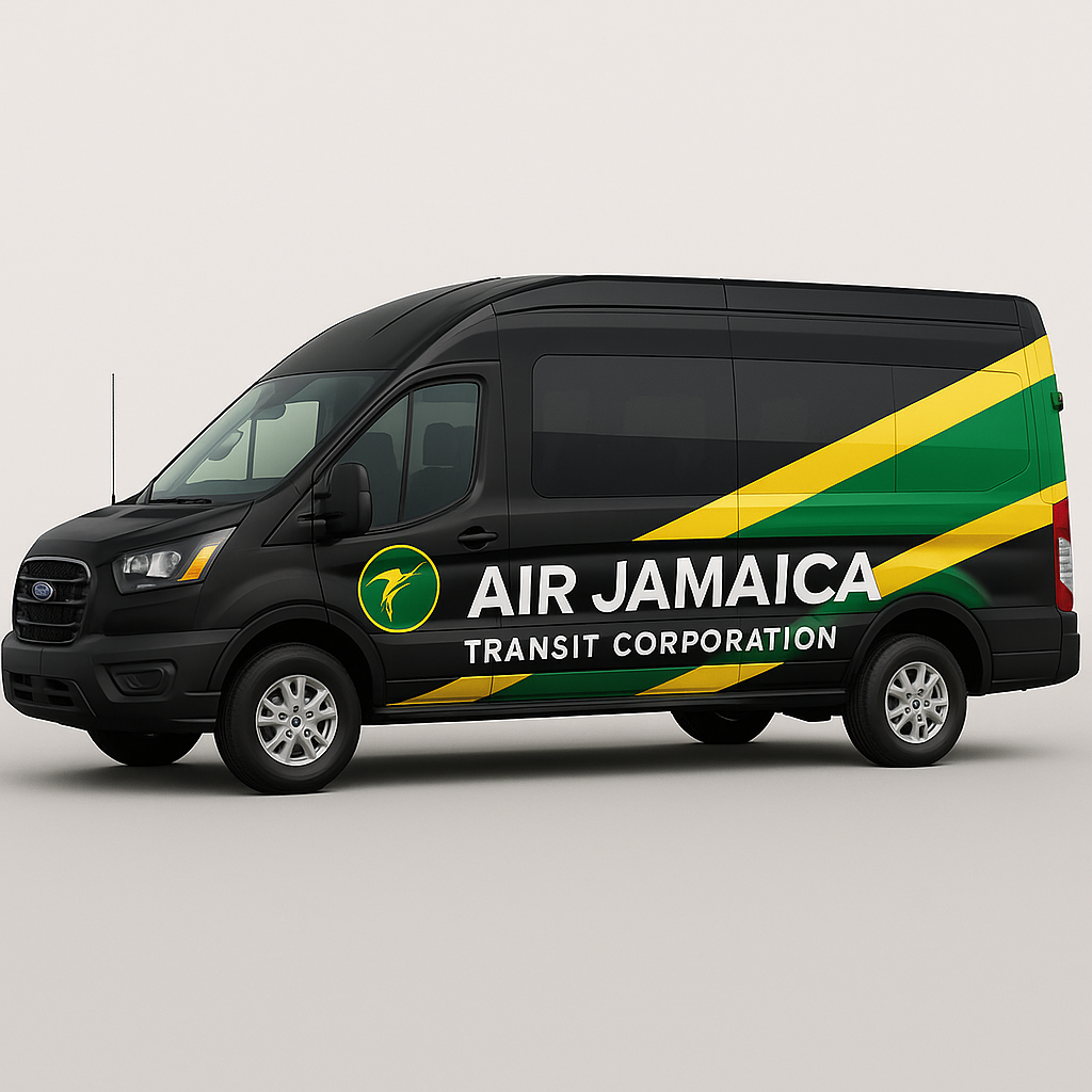 Airport Shuttle Vehicle - Air Jamaica Transit Corporation